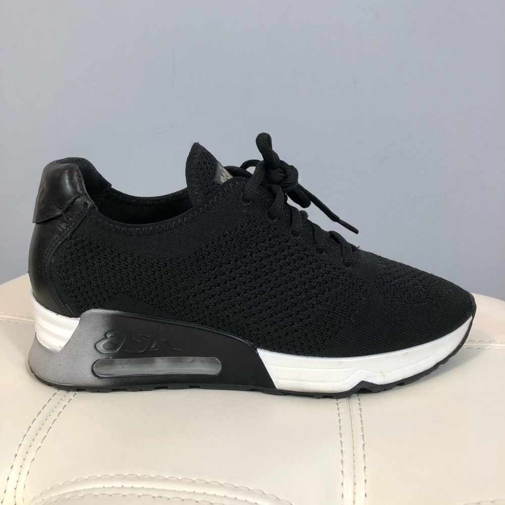 ASH Lucky Black Mesh Sneaker